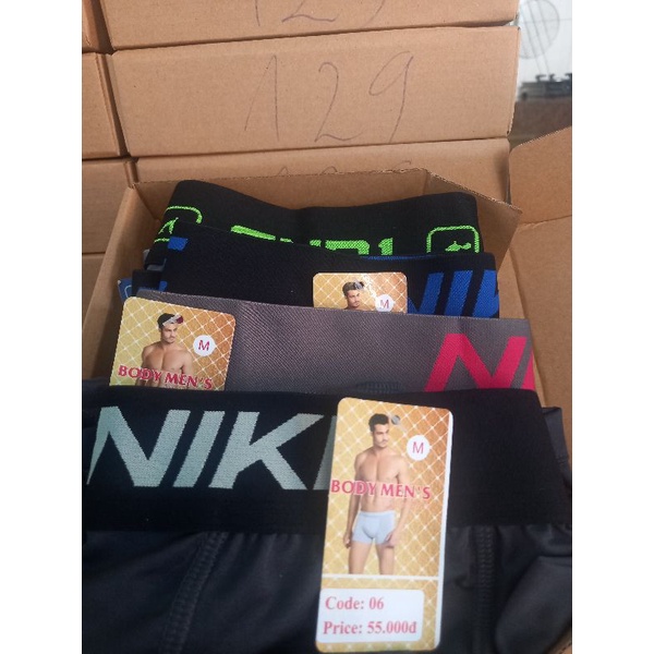 BODYMEN'S size X màu xanh lơ combo 5