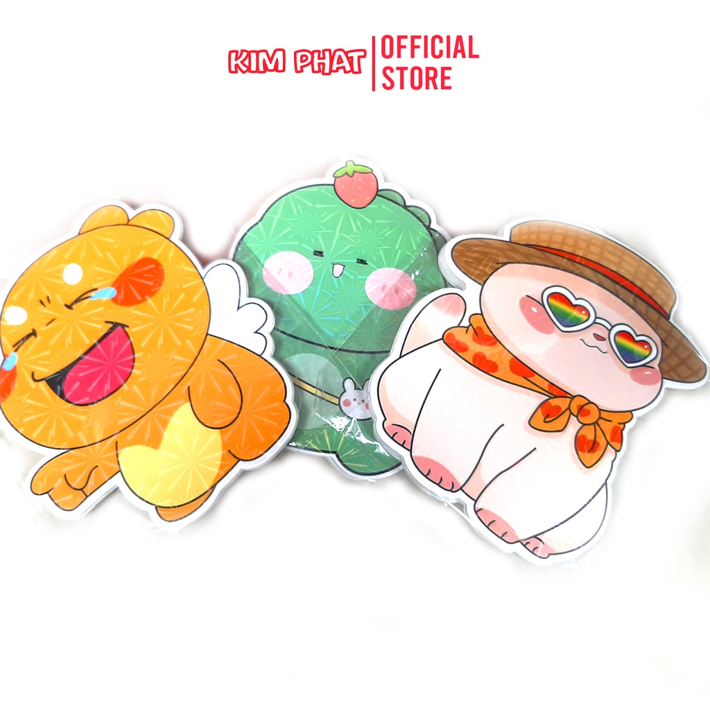 Set 10 bao lì xì Chibi mèo Doraemon Mẫu Mới 2023