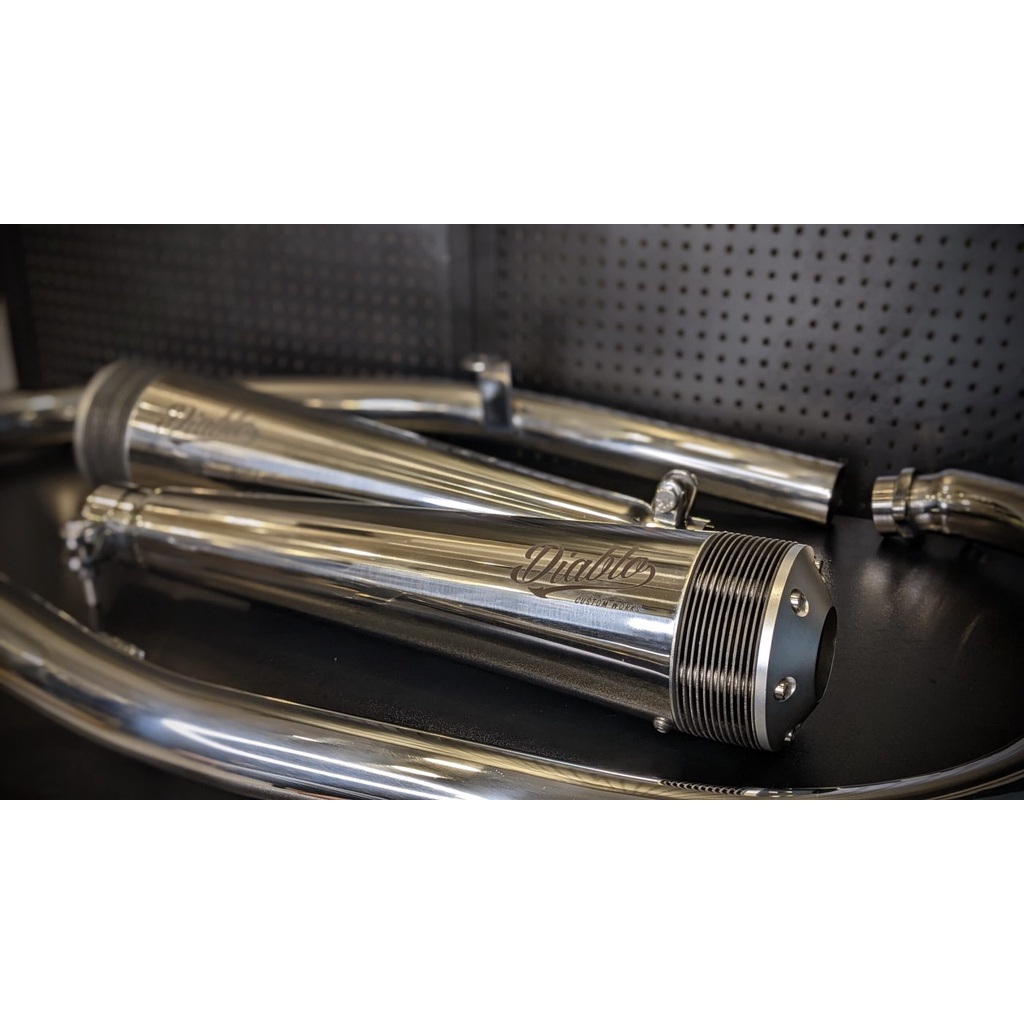 PÔ DIABLO TRAPP K-SPEED FULL SYSTEM ROYAL ENFIELD INTERCEPTOR 650 GT650