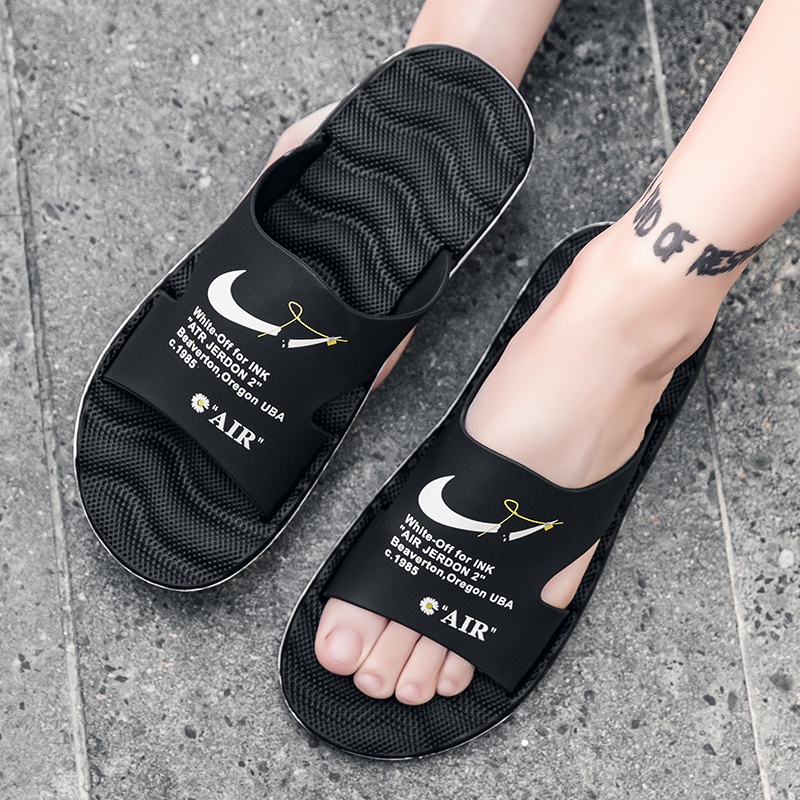 Dép Quai Ngang Đế Mềm Chống Trượt Thời Trang Mùa Hè Cho Nam