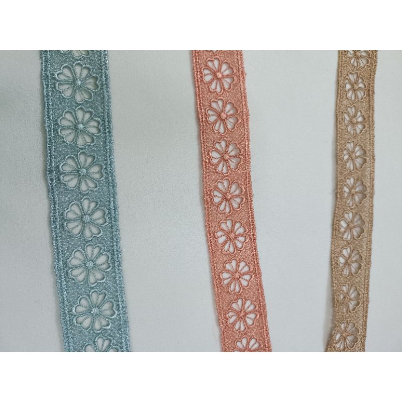 REN COTTON HỌA TIẾT HOA BẢN 4CM