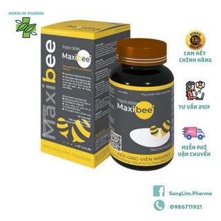 Viên ngậm keo ong maxibee - lọ 40 viên