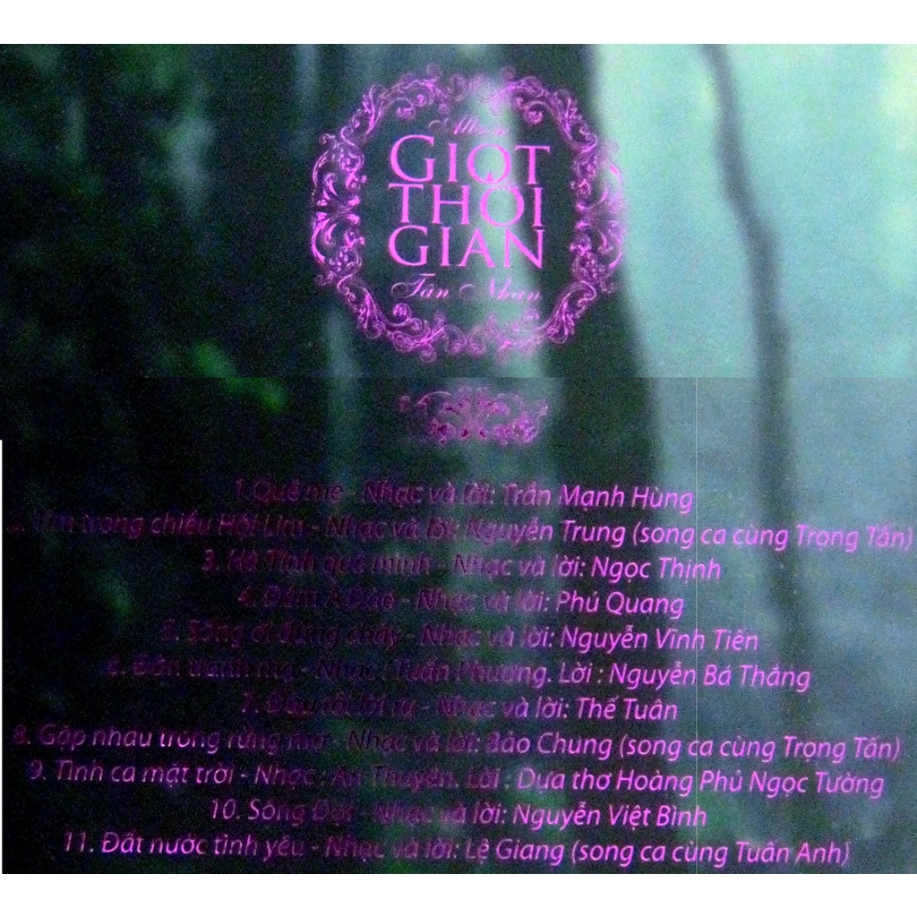 Bộ 4 đĩa cd tân nhàn 2