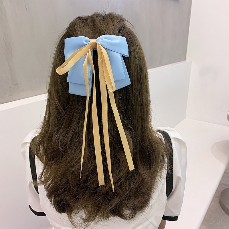 Kẹp Tóc Đính Nơ Phong Cách Trung Hoa Cổ Điển Dễ Thương Cho Nữ