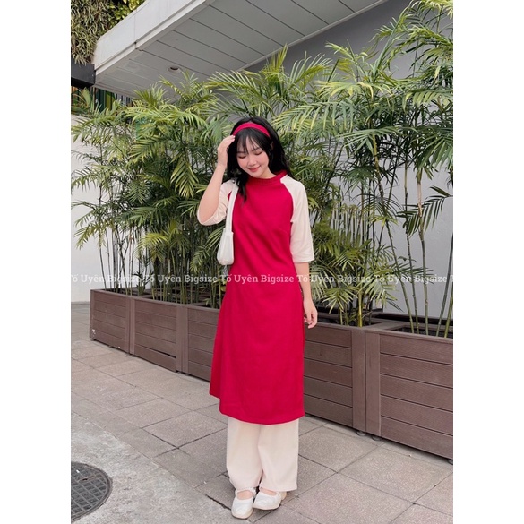 Set Cách Tân Mặc Tết Trơn 3 Món Tay Lỡ Có Bigsize 45-80kg Siêu Hot Năm 2023 #155