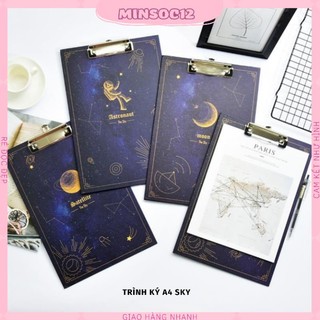 Kẹp giấy A4 Sky/ Trình Ký A4 the Sky
