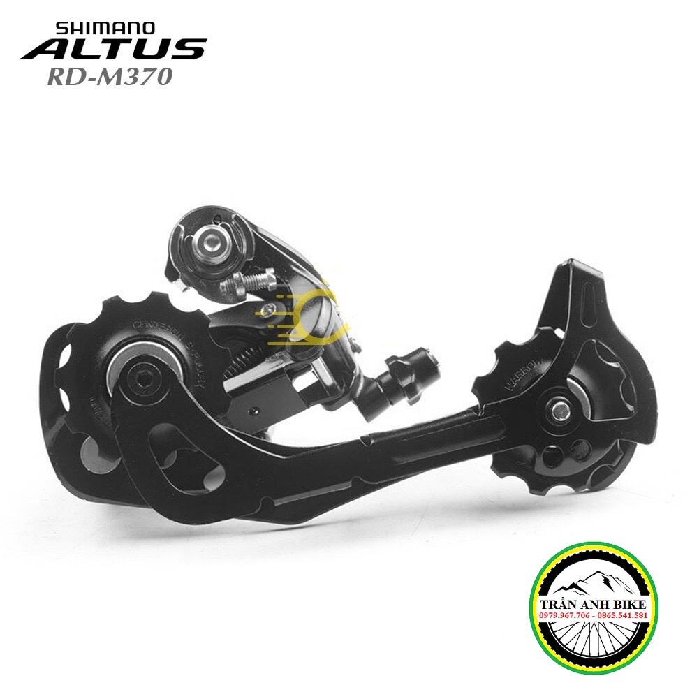 Củ cùi đề sau xe đạp SHIMANO ALTUS RD M370 8-9 Speed - Hàng chính Hãng