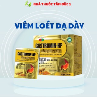 Viêm loét dạ dày tá tràng nóng rát đầy bụng khó tiêu trào ngược dạ dày vi khuẩn hp đau dạ dày ợ hơi ợ chua gastromin hp