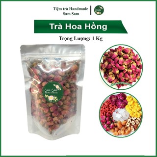 Trà nụ hoa hồng hữu cơ sấy khô sỉ 1kg