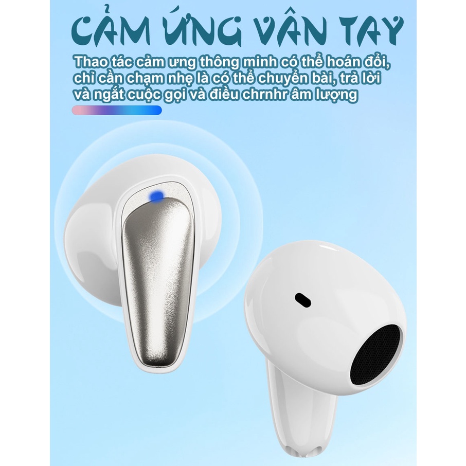 Tai nghe bluetooth LB80 không dây Bluetooth 5.1 TWS Giảm tiếng ồn thông minh âm thanh nổi chống ồn chống nước IPX5