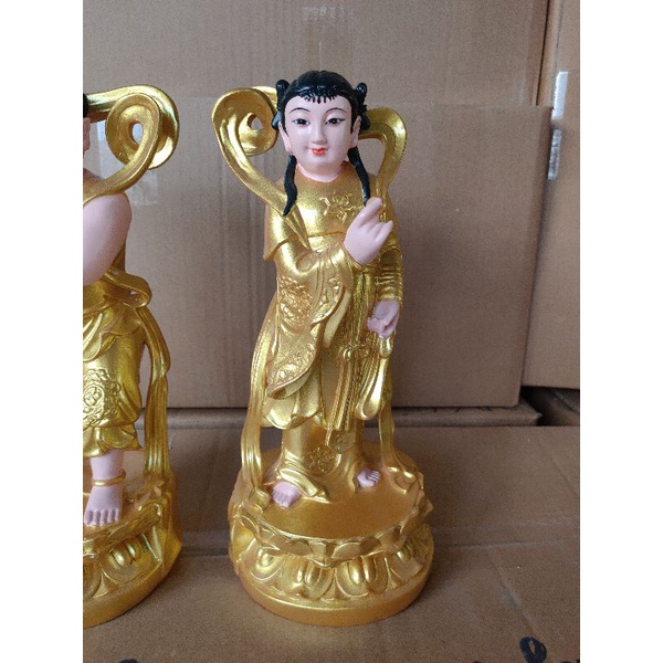 Tượng Tiên Đồng Ngọc Nữ cao 30cm