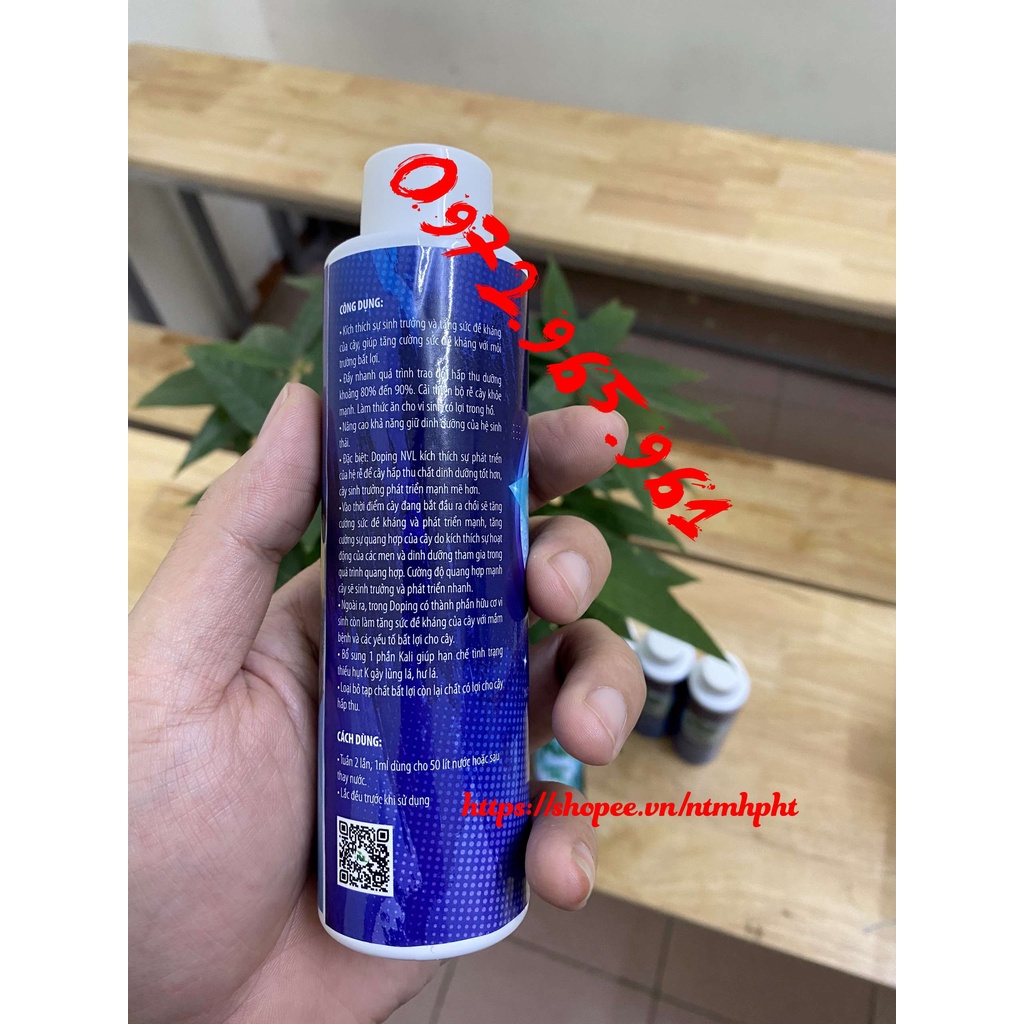 DOPING PRO - DOPING PRO NVL  kích thích hấp thụ, tăng trưởng cho cây thuỷ sinh