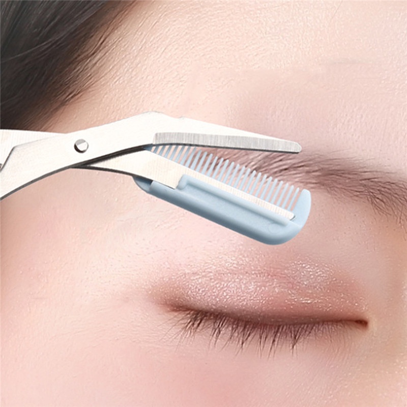 Kéo Tỉa Lông Mày Bằng Thép Không Gỉ Tiện Dụng Cho Nữ