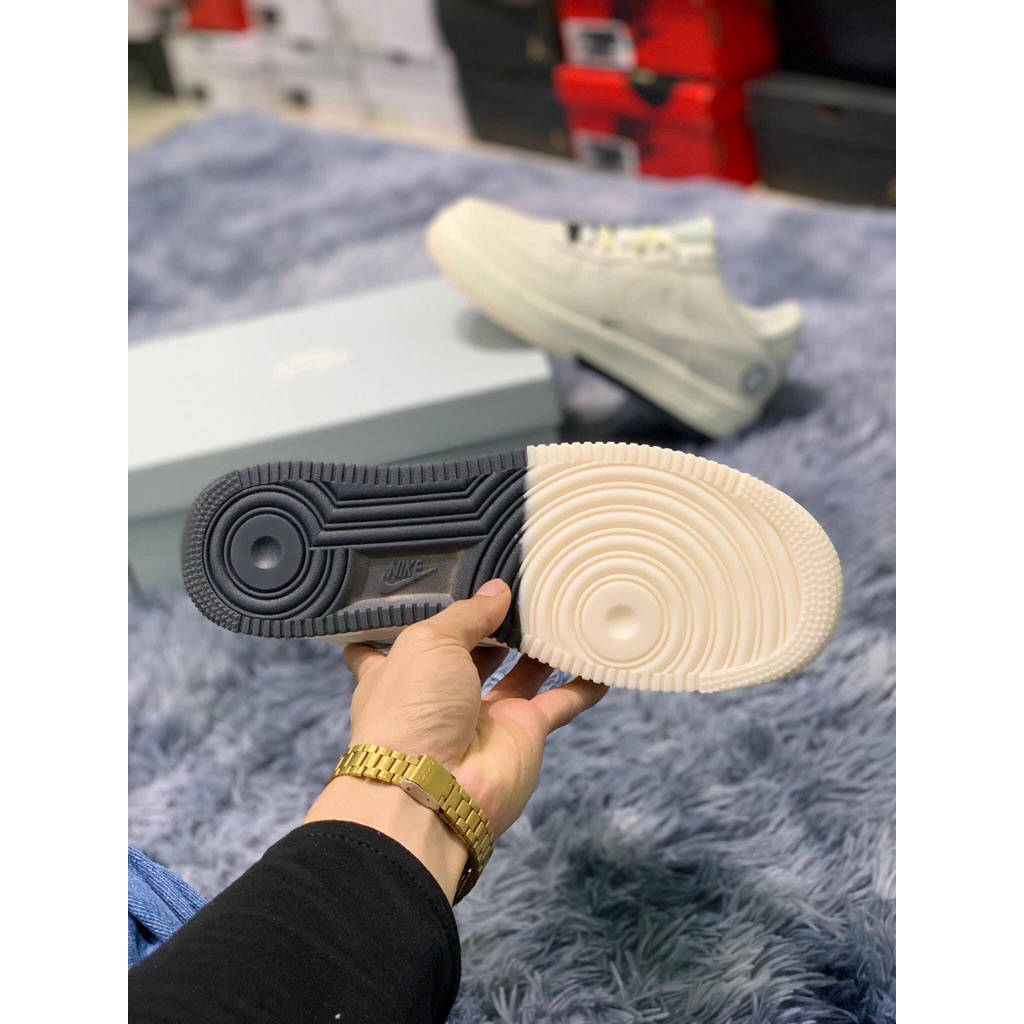 Giày af1 âm dương, Giày air force 1 âm dương brooklyn sail bản đẹp 2023 Full Box