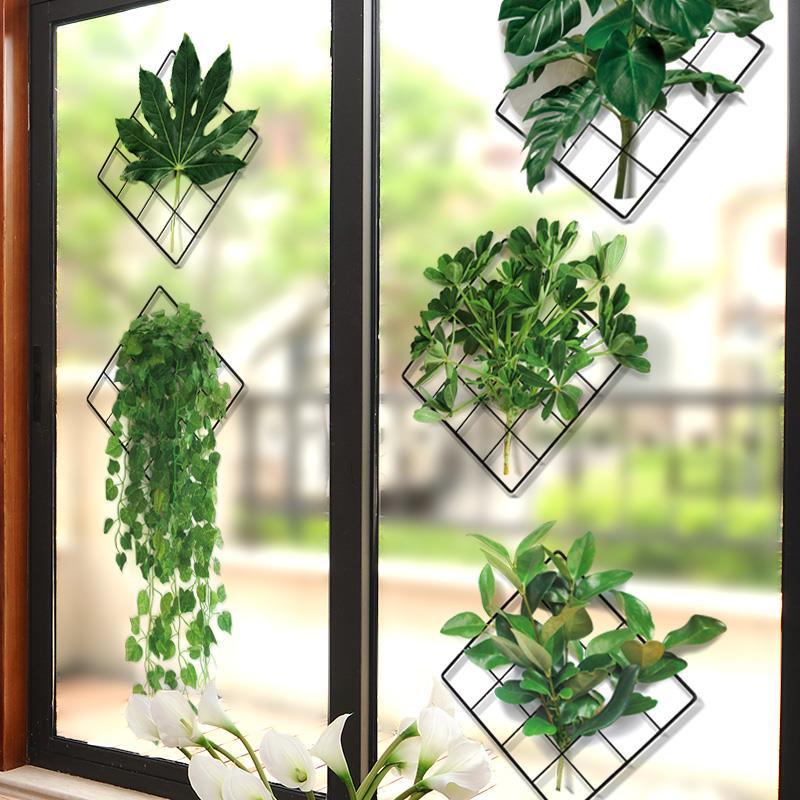 Miếng Dán Tường / Cửa Kính / Cửa Trượt Tự Dính Hình Cây Lá 3d Sáng Tạo Dành Cho Nhà Bếp / Ban Công