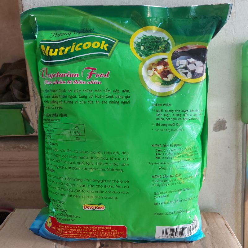 HẠT NÊM NGON TỪ NẤM BÀO NGƯ VÀ RONG BIỂN 2KG