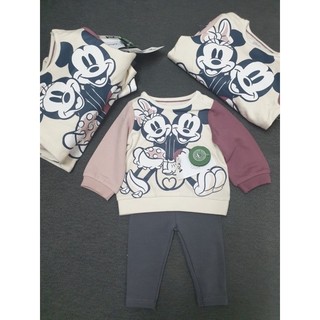 bộ nỉ C&A bé gái dư xịn