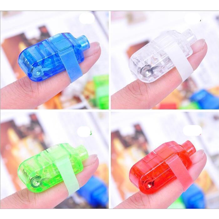 Đồ chơi ánh sáng , Ngón tay phát sáng Led Finger-Nhẫn Đeo Ngón Tay Có Đèn Led , đèn cổ vũ