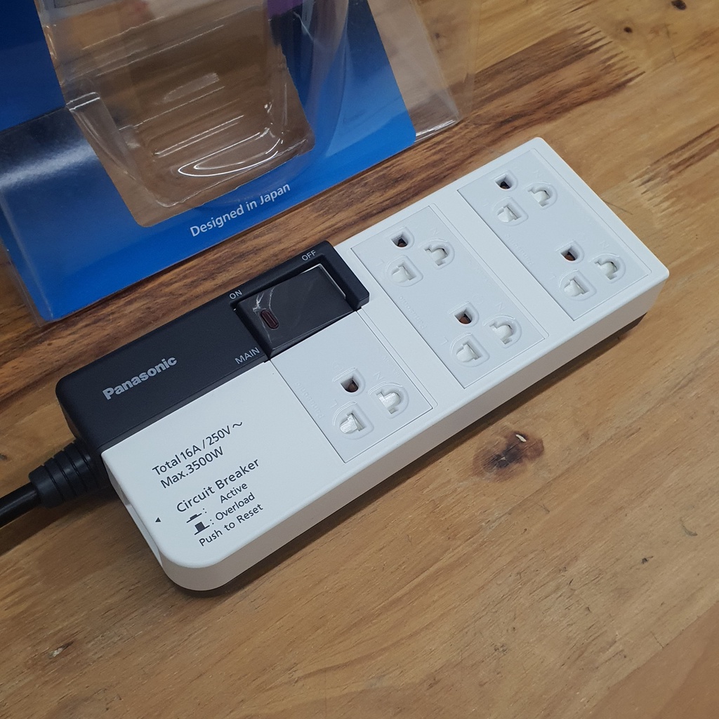 Ổ cắm có dây Panasonic WCHG2836/ WCHG28352/ WCHG28334 - hàng chính hãng