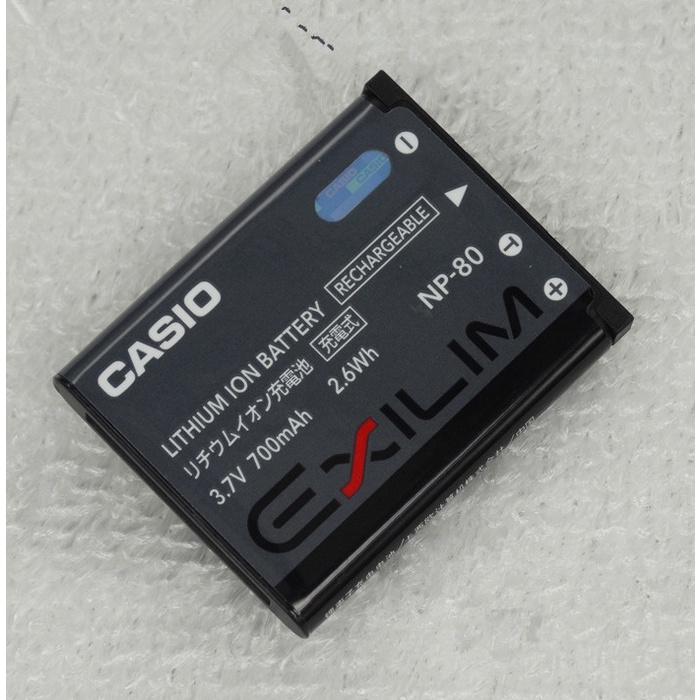 Pin Máy Ảnh Casio EXILIM EX-ZS5 ZS6 ZS30 ZS220 ZS100 ZS150 NP-80