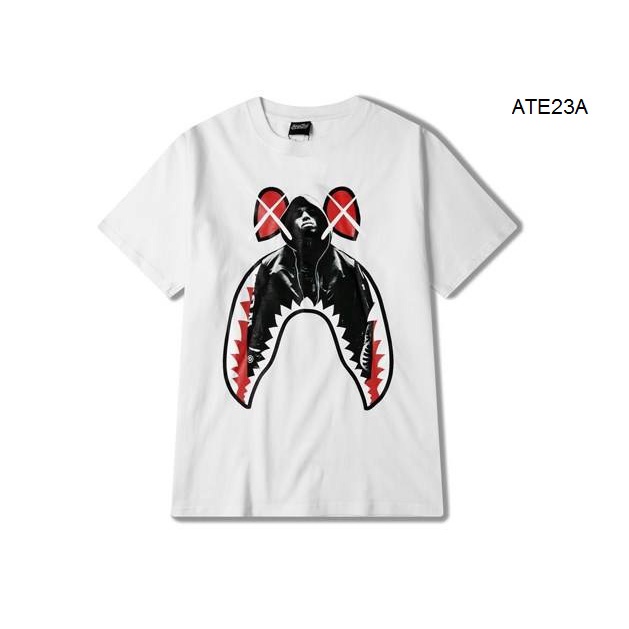 Áo Phông Nam Nữ, Áo Thun Unisex Hàm Cá Mập Cá Tính phong cách HipHop Street Style (ATE23) Hàng Cao cấp