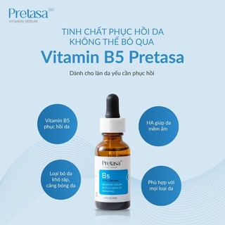 [Hàng công ty] Serum phục hồi da PRETASA - B5 Serum