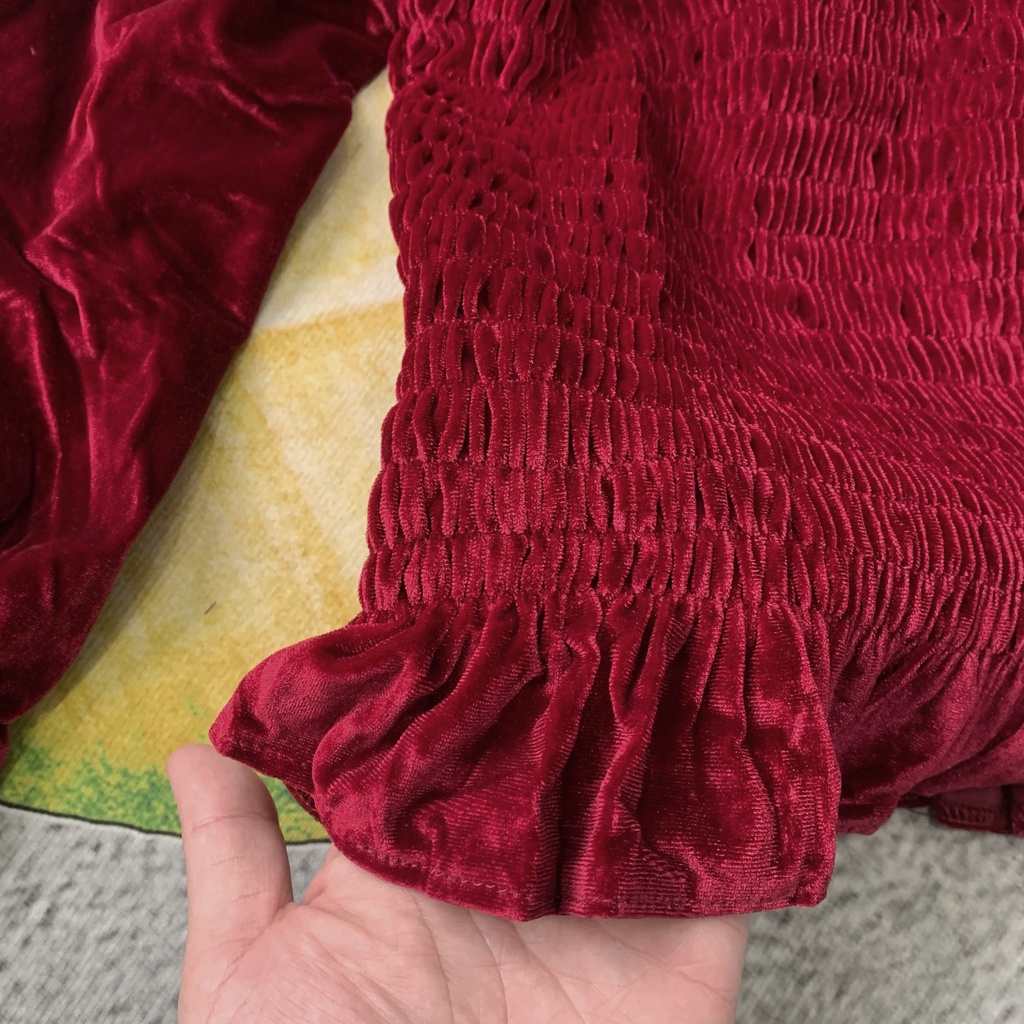 Áo nhung big size thiết kế chun co giãn, 60 - 120kg,che khuyết điểm băp tay, dễ mix đồ, phù hợp mặc thường ngày, đi chơi