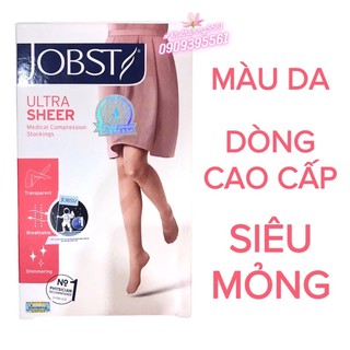 Vớ/tất y khoa JOBST UltraSheer - Cao cấp, Siêu mỏng, hỗ trợ điều trị suy giãn tĩnh mạch