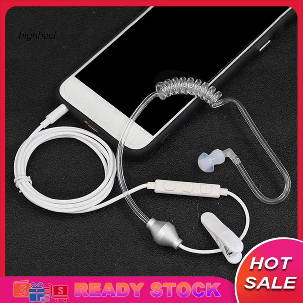 Tai Nghe Có Dây Móc Vành Tai Chống Bức Xạ Cho Iphone4 / Iphonephon4S / Iphonephon5