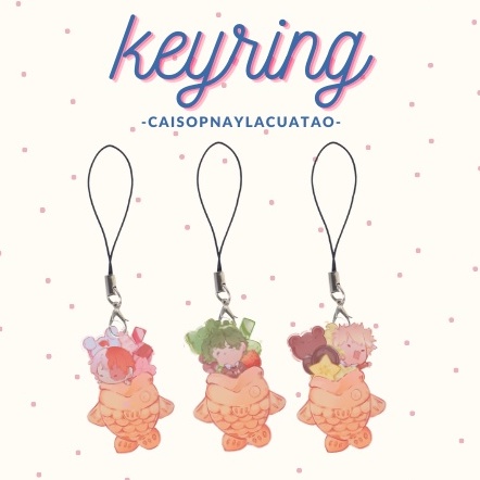 STANDEE, KEYCHAIN SHOTO, BAKUGO, DEKU 2CM