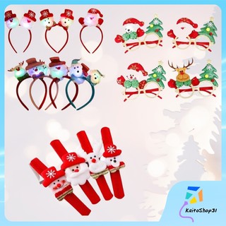 Đồ chơi giáng sinh mùa noel Phụ kiện noel có LED vui nhộn hot tik tok