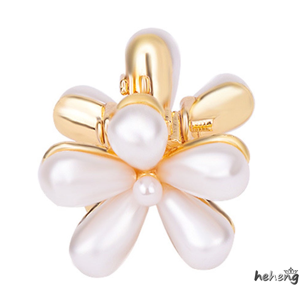 Set 4 Kẹp Tóc Nữ Đính Ngọc Trai Giả Thời Trang