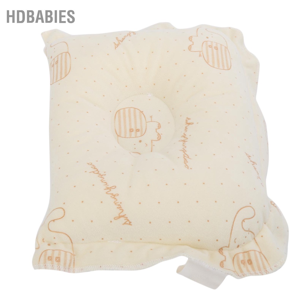 HDbabies Gối Ngủ Cho Bé Chuyên Nghiệp Ngăn Đầu Bằng Hỗ Trợ Trẻ Sơ Sinh Mềm Mại Thoáng Khí