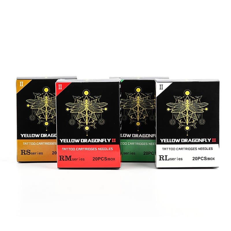 Hộp 20 Ống Silicone Khử Trùng Cho Máy Xăm RL / RS / RM / M1