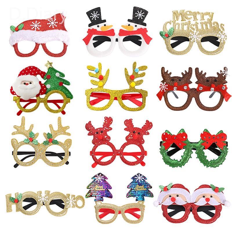 Mắt Kính Nhựa Phong Cách Giáng Sinh dreamdiary