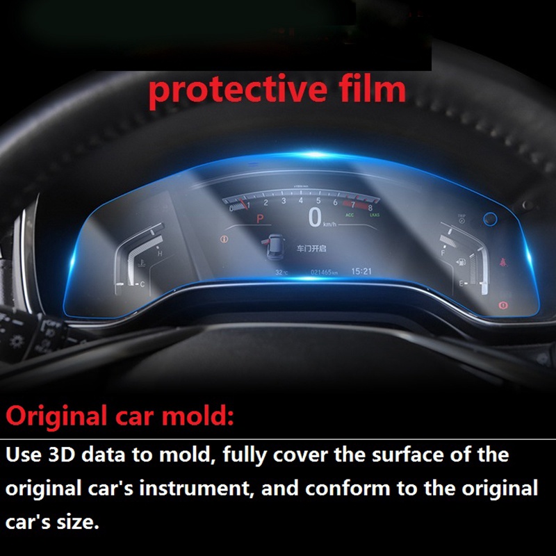 1 Bộ Phim Dán Bảo Vệ Màn Hình Điều Khiển Xe Hơi Honda CR-V CRV 2017-2021