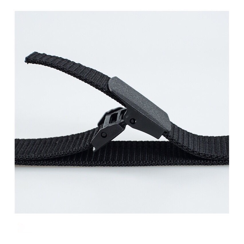 Dây thắt lưng nam vải dù canvas, nắp nhựa gập thời trang, thắt lưng quân đội Cope88