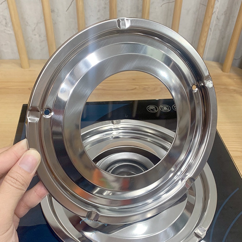 Khay Inox Dùng Cho Các Loai Bếp Gas Kiềng Bếp 5 Chân [ Phụ Kiện - Phụ Tùng Thay Thế Bếp Ga ]
