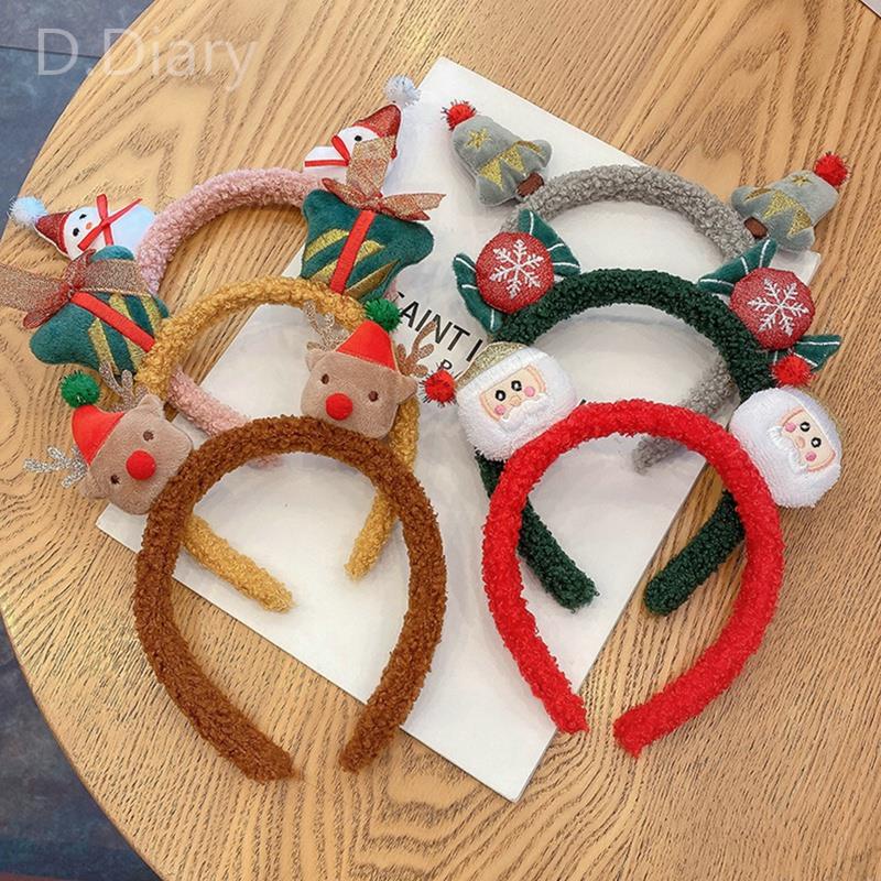 Băng Đô Cài Tóc Phong Cách Giáng Sinh Dễ Thương