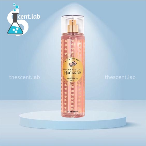 Xịt Thơm Toàn Thân Peach Prosecco Macaron 𝐁&𝐁𝐖 -𝐭𝐡𝐞𝐬𝐜𝐞𝐧𝐭.𝐥𝐚𝐛-