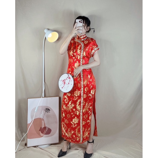 Sườn xám S233 Thị Vintage 2hand