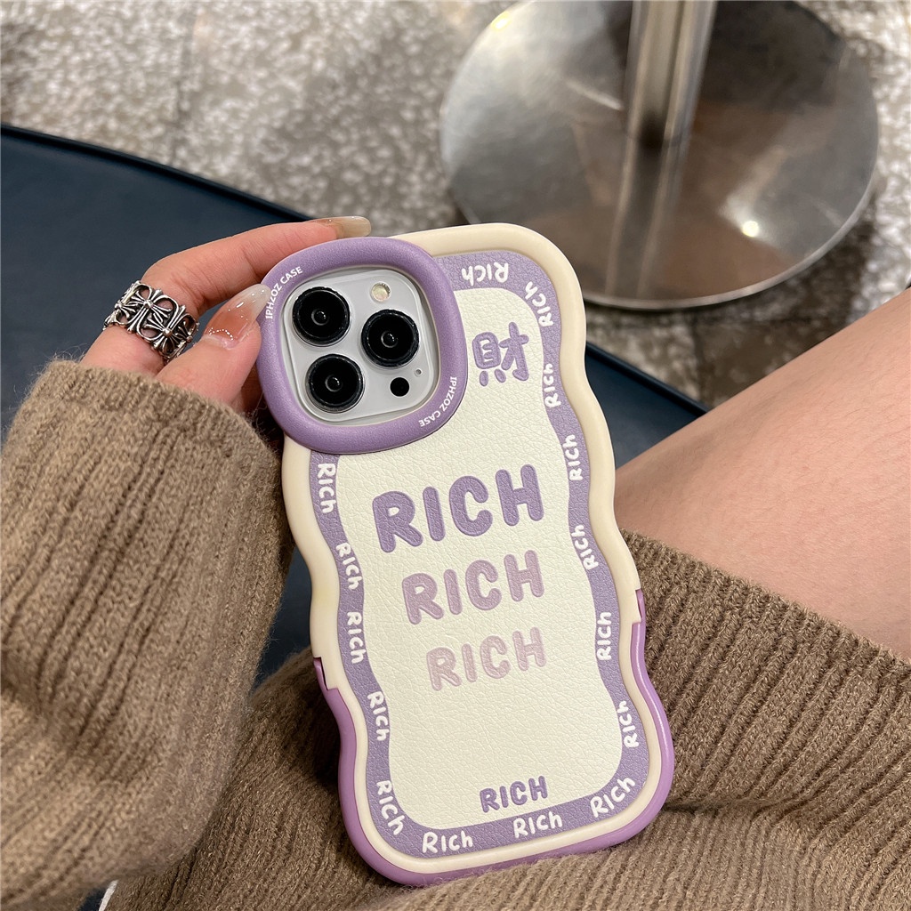 Ốp Điện Thoại tpu Mềm Họa Tiết Sóng Biển Có Lỗ Tròn Cho iphone 15 pro max 14 pro max 13 pro max 12 pro max