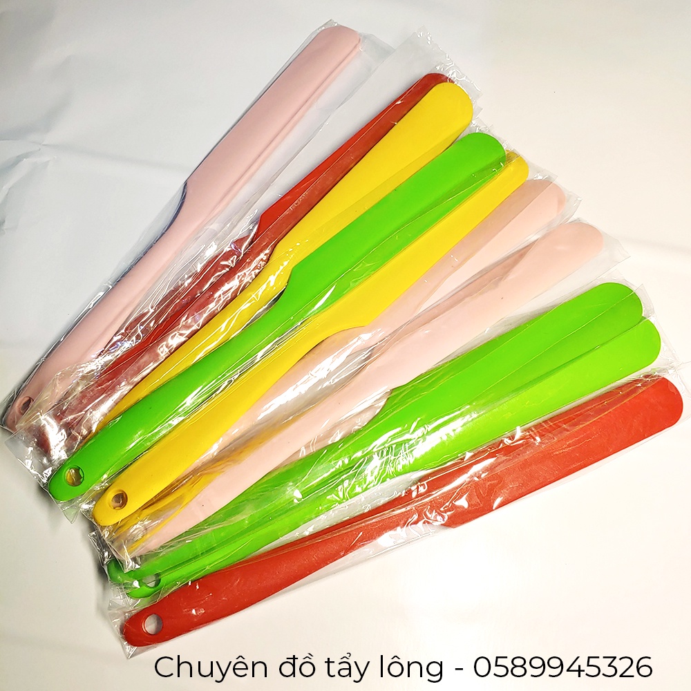 Que quét sáp silicon siêu bền, que wax lông tái sử dụng dễ dàng vệ sinh