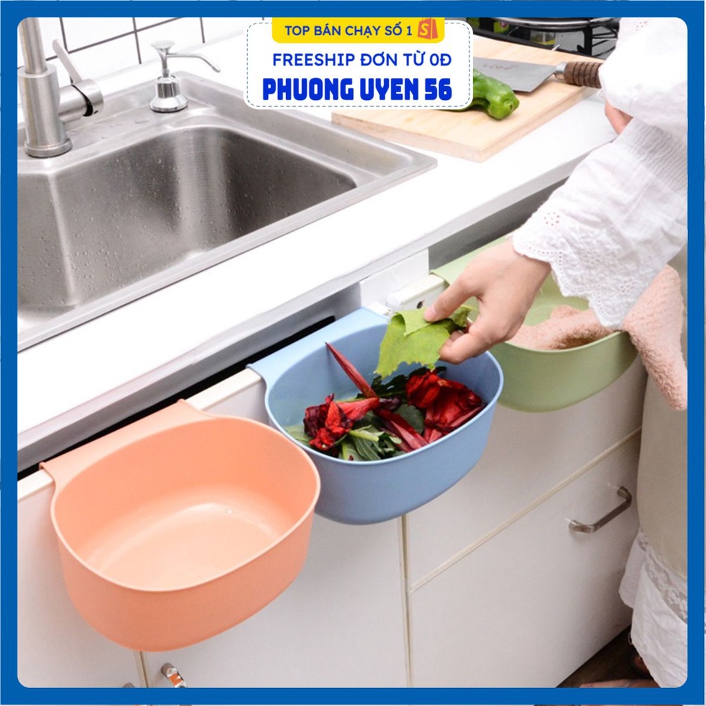 Chậu Để Đồ - Khay Để Rác Gài, Treo Trên Cửa Tủ B2 Mới Về