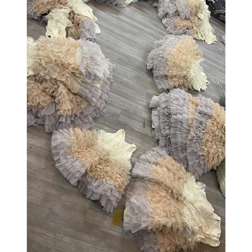 Váy ren tầng công chúa H.M bé gái