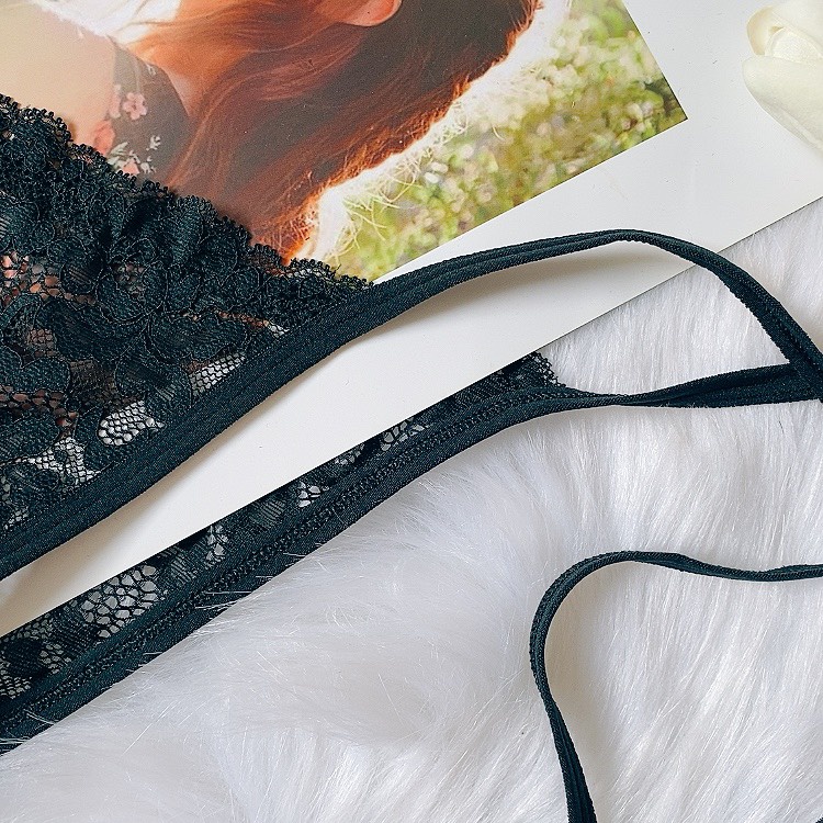 QD009 - Quần lót nữ ren cột dây - Quần chíp lọt khe sexy -KELLYWANG