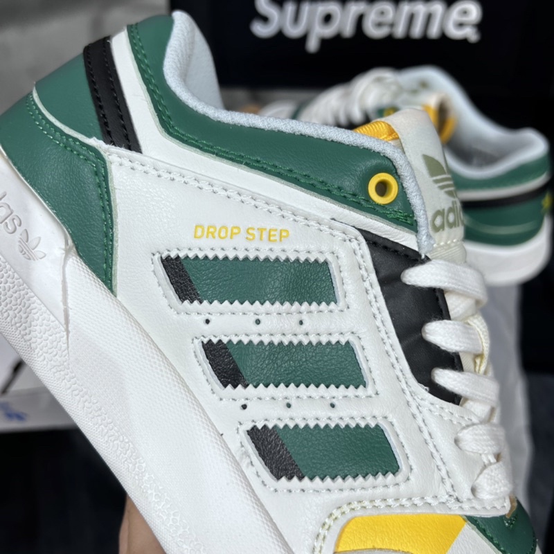 GIÀY ADI.DAS DROP STEP LOW GREEN LAI AU SC