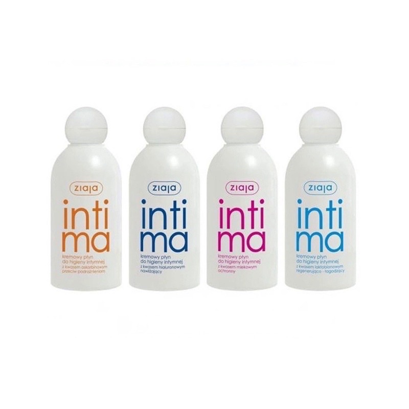 Dung Dịch Vệ Sinh Phụ Nữ Intima Ziaja Gel Phụ Khoa Giảm Khí Hư Huyết Trắng Full Màu 200ml