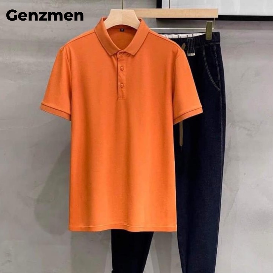 Áo polo nam nữ, áo thun polo nam cổ trụ vải thun cá sấu Cao Cấp POLO thời trang nhiều màu