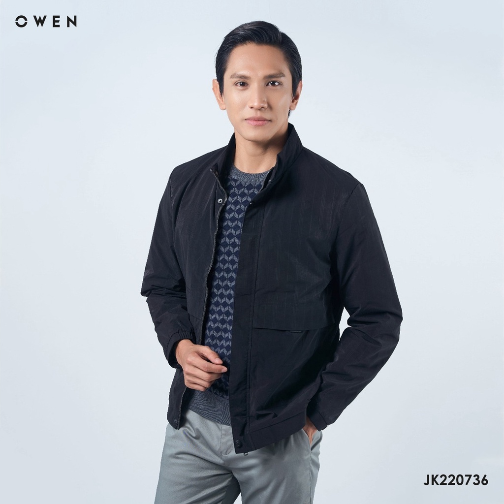 OWEN - (FREESHIP) Áo khoác nam, áo Jacket cao cấp giữ ấm tốt JK220736